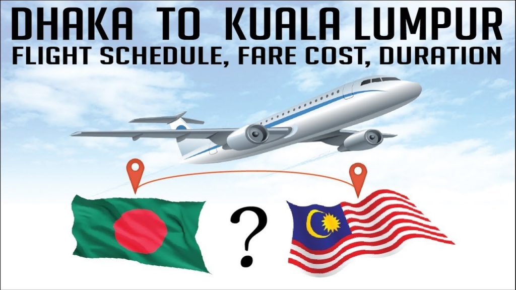 Cheap airlines ticket, Dhaka to Malaysia