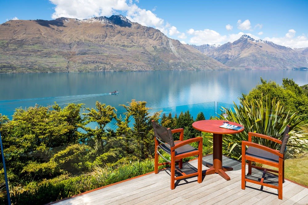 Queens-town South Island In New Zealand