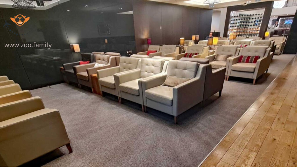 British Airways Club Lounge at London Gatwick Airport